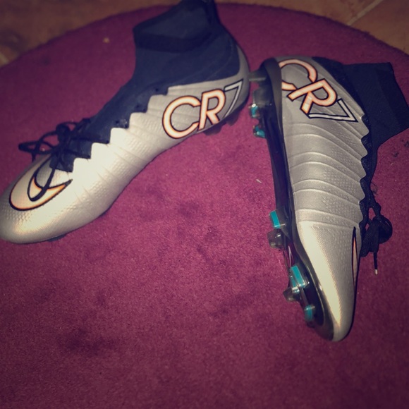 nike mercurial cr7 silver
